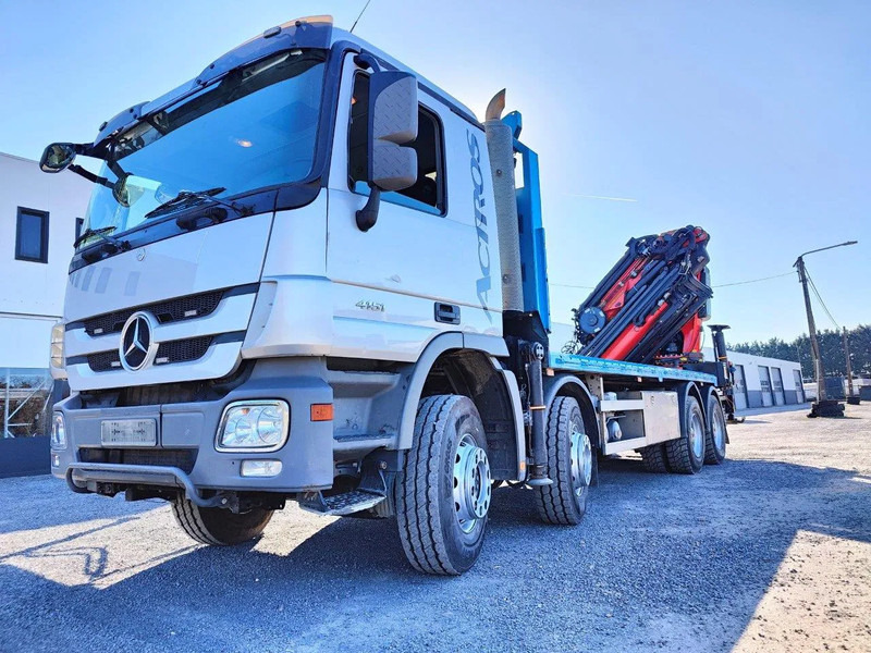 Mercedes-Benz Actros 4151 V8 8x4 Palfinger PK78002 - Камион со платформа, Камион со кран: слика 1 Mercedes-Benz Actros 4151 V8 8x4 Palfinger PK78002 - Камион со платформа, Камион со кран: слика 1