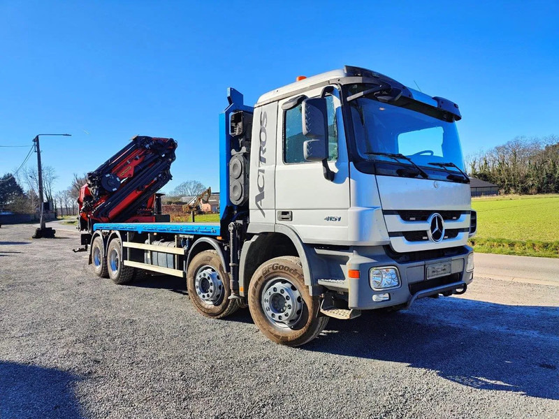 Mercedes-Benz Actros 4151 V8 8x4 roofcrane / dachdecker Palfinger PK78002 + Flyjib PJ170 - Камион со платформа, Камион со кран: слика 2 Mercedes-Benz Actros 4151 V8 8x4 roofcrane / dachdecker Palfinger PK78002 + Flyjib PJ170 - Камион со платформа, Камион со кран: слика 2
