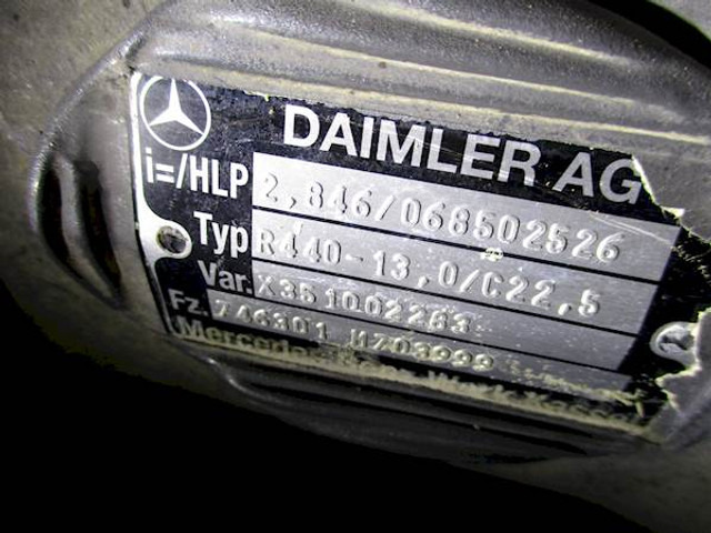 Mercedes-Benz R440-13,0/C22.5 - Задна оска: слика 5 Mercedes-Benz R440-13,0/C22.5 - Задна оска: слика 5