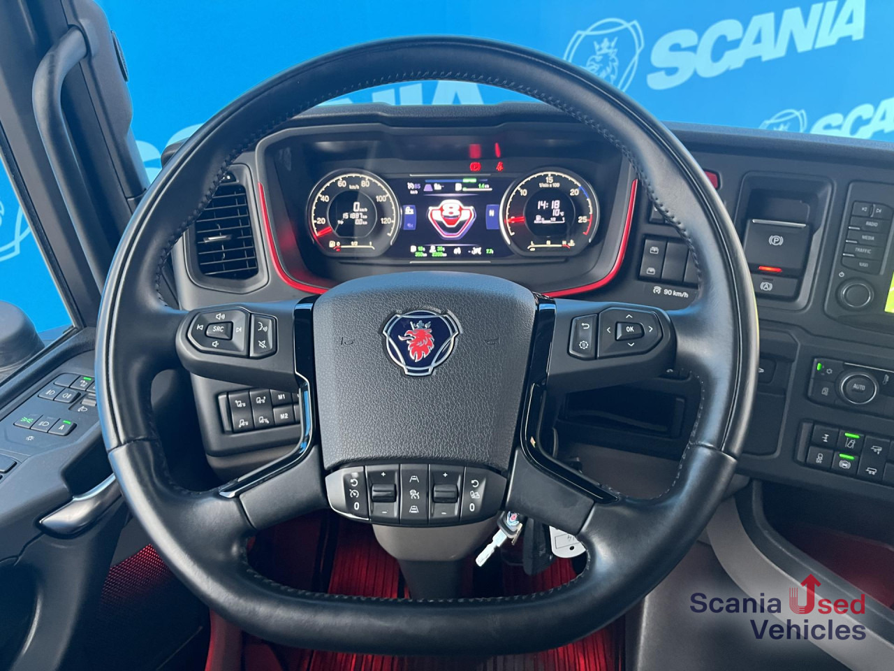 Камион влекач SCANIA S 590 A4x2NB V8 RETARDER DIFF-L FULL AIR 8T P-AIRC: слика 12