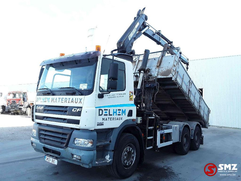 DAF 85 CF 380 Hiab 200-3 No remote tractor-tipper - Кипер, Камион со кран: слика 2 DAF 85 CF 380 Hiab 200-3 No remote tractor-tipper - Кипер, Камион со кран: слика 2
