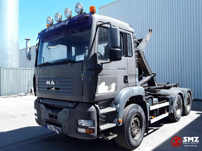 MAN TGA 33.360 manual pump - Транспортер на контејнер/ Камион со променливо тело: слика 3 MAN TGA 33.360 manual pump - Транспортер на контејнер/ Камион со променливо тело: слика 3