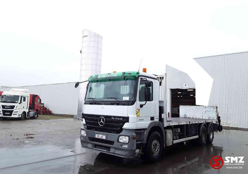 Mercedes-Benz Actros 2636 6x4 EPS - Камион со платформа, Камион со кран: слика 3 Mercedes-Benz Actros 2636 6x4 EPS - Камион со платформа, Камион со кран: слика 3