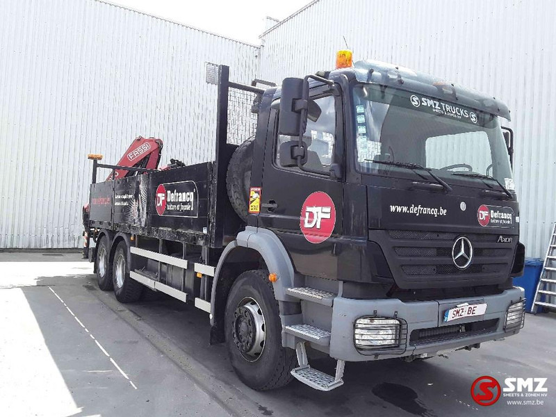 Mercedes-Benz Axor 2633 fassi f 170-3 remote - Камион со платформа, Камион со кран: слика 1 Mercedes-Benz Axor 2633 fassi f 170-3 remote - Камион со платформа, Камион со кран: слика 1