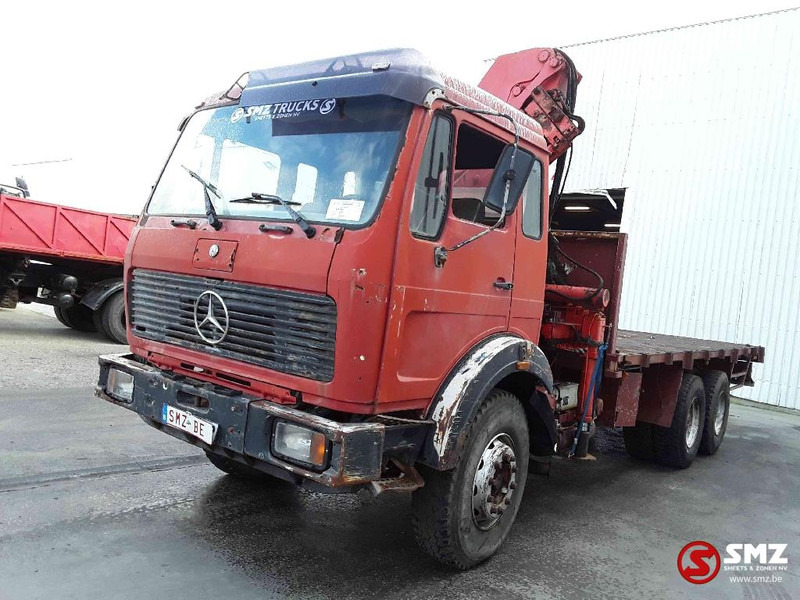 Mercedes-Benz SK 2635 6x4 +marrel 1703 - Камион со платформа, Камион со кран: слика 3 Mercedes-Benz SK 2635 6x4 +marrel 1703 - Камион со платформа, Камион со кран: слика 3