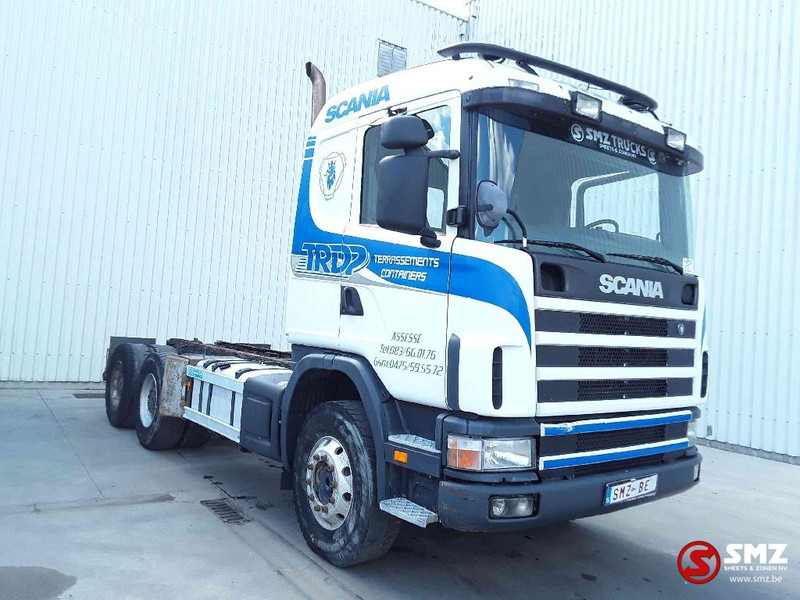 Scania 164 L 480 zijschade/side dammage - Камион со кабинска шасија: слика 1 Scania 164 L 480 zijschade/side dammage - Камион со кабинска шасија: слика 1