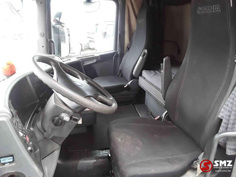 Interior photo 1: Камион со платформа Scania R 420 8x2 +manitou TMT 25.20