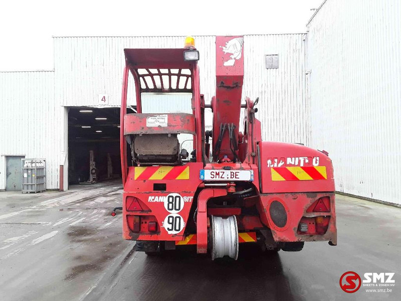 Камион со платформа Scania R 420 8x2 +manitou TMT 25.20: слика 10