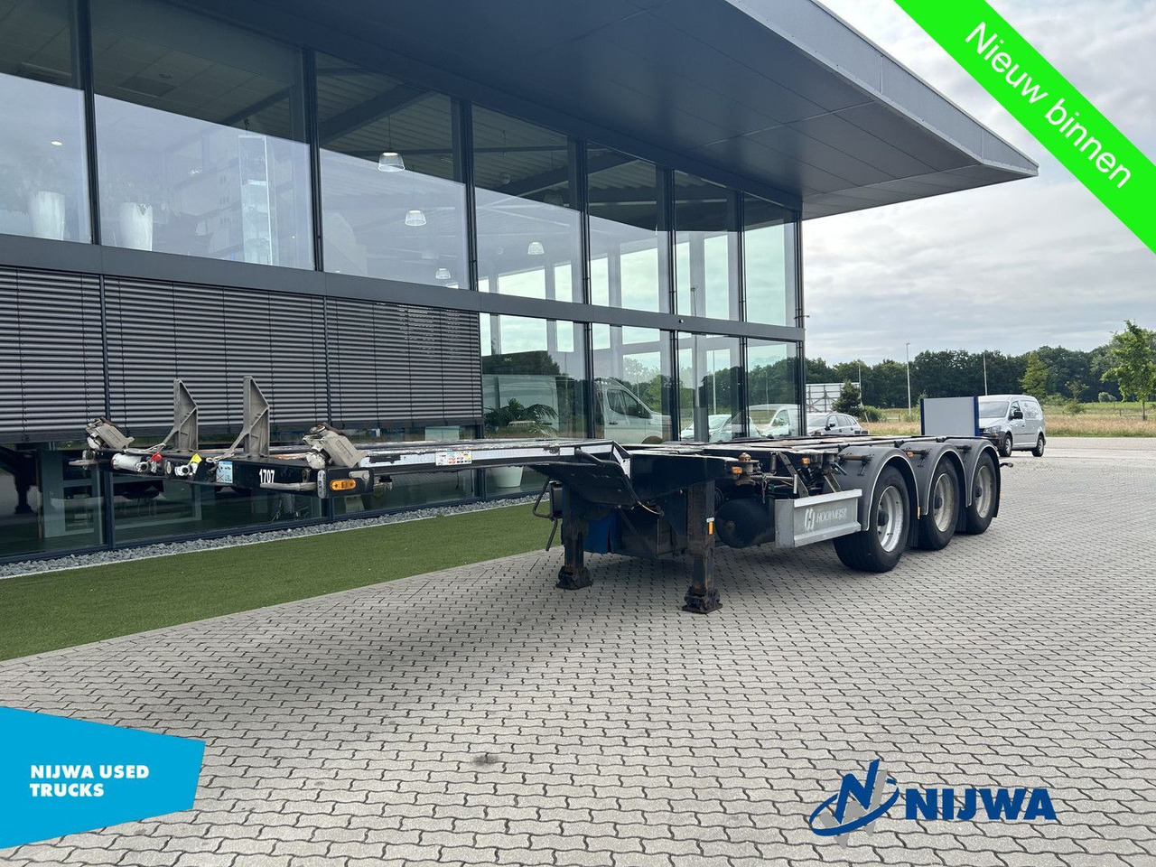 D-TEC FLEXITRAILER 20-30-40-45 ft containers + Genset - Транспортер на контејнер/ Полуприколка со променливо тело: слика 1 D-TEC FLEXITRAILER 20-30-40-45 ft containers + Genset - Транспортер на контејнер/ Полуприколка со променливо тело: слика 1