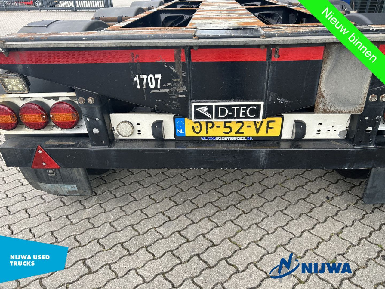 D-TEC FLEXITRAILER 20-30-40-45 ft containers + Genset - Транспортер на контејнер/ Полуприколка со променливо тело: слика 5 D-TEC FLEXITRAILER 20-30-40-45 ft containers + Genset - Транспортер на контејнер/ Полуприколка со променливо тело: слика 5