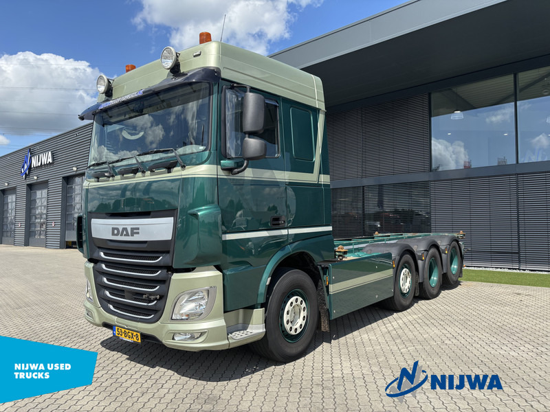 DAF XF 460 8x2 20ft container systeem - Транспортер на контејнер/ Камион со променливо тело: слика 1 DAF XF 460 8x2 20ft container systeem - Транспортер на контејнер/ Камион со променливо тело: слика 1