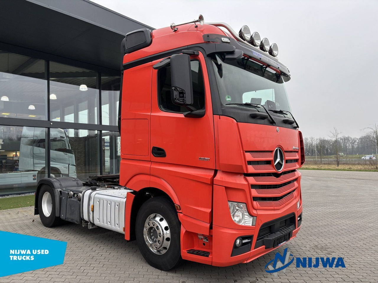 Mercedes-Benz Actros 1851 4x2 Retarder + Hydrauliek - Камион влекач: слика 2 Mercedes-Benz Actros 1851 4x2 Retarder + Hydrauliek - Камион влекач: слика 2