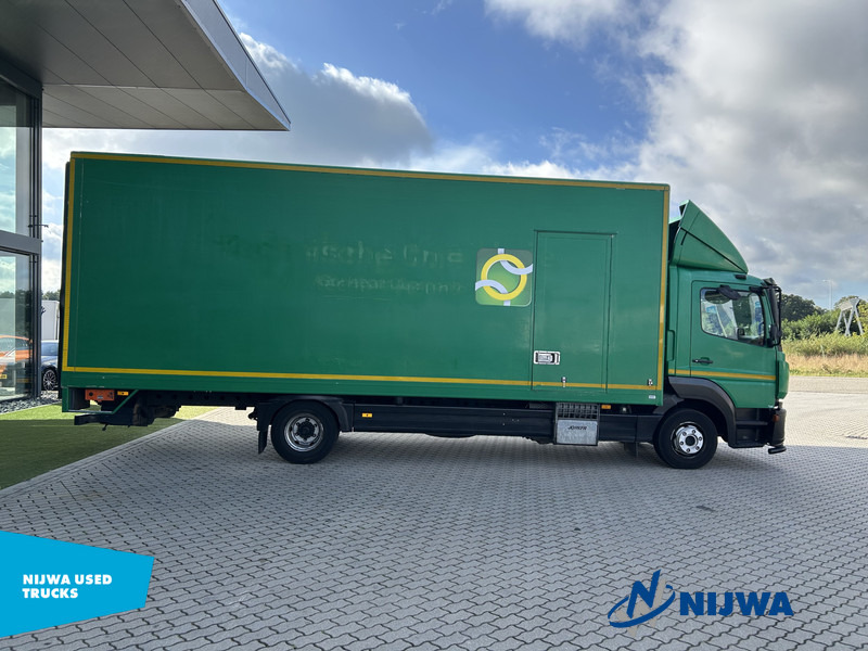 Камион сандучар Mercedes-Benz Atego Laadklep + Zijdeur: слика 7