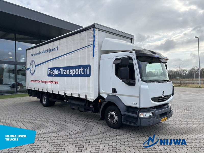 Renault MIDLUM 220 4x2 Schuifzeil + Laadklep - Камион со церада: слика 2 Renault MIDLUM 220 4x2 Schuifzeil + Laadklep - Камион со церада: слика 2