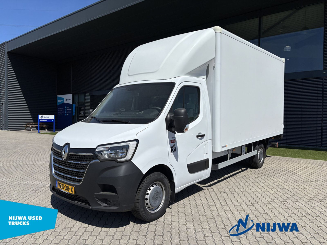 Renault Master T35 145 Laadklep + Airco - Камион со кабинска шасија: слика 1 Renault Master T35 145 Laadklep + Airco - Камион со кабинска шасија: слика 1