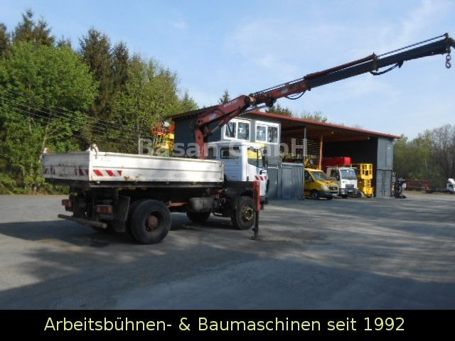 Кипер, Камион со кран Mercedes-Benz MB 1717 AK Kipper Allrad mit Kran Atlas 100.1: слика 7