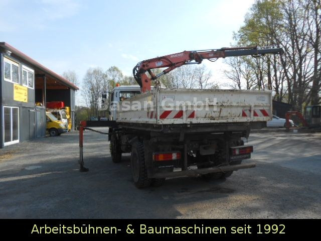 Кипер, Камион со кран Mercedes-Benz MB 1717 AK Kipper Allrad mit Kran Atlas 100.1: слика 9