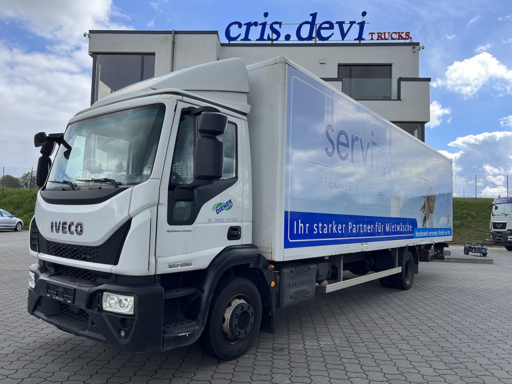 Iveco 120E25 Eurocargo 4x2 Koffer | Ladebordwand - Камион сандучар: слика 1 Iveco 120E25 Eurocargo 4x2 Koffer | Ladebordwand - Камион сандучар: слика 1