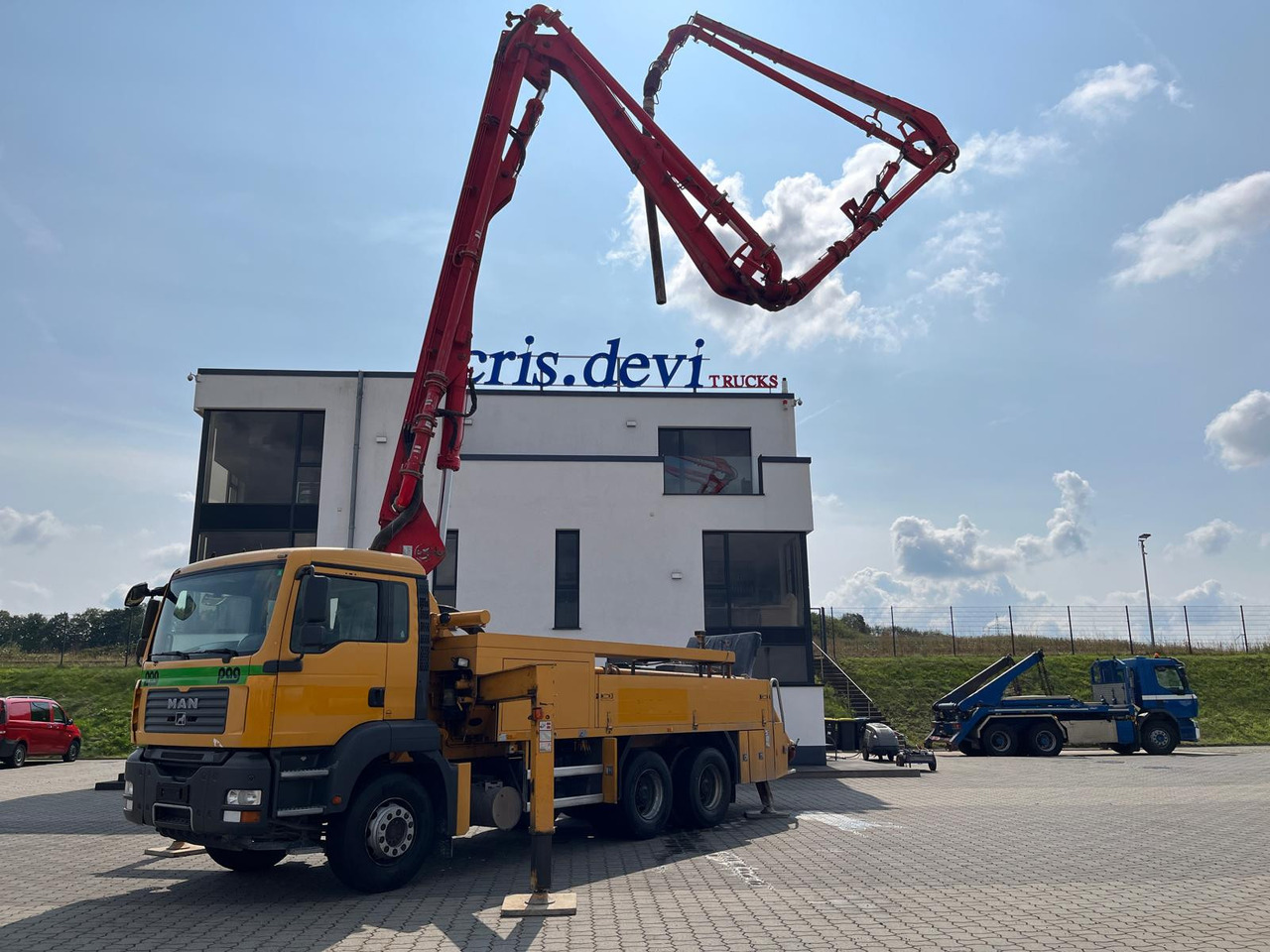 MAN 26.360 6x4 Putzmeister 24 m Hallenpumpe - Камион со бетонска пумпа: слика 1 MAN 26.360 6x4 Putzmeister 24 m Hallenpumpe - Камион со бетонска пумпа: слика 1