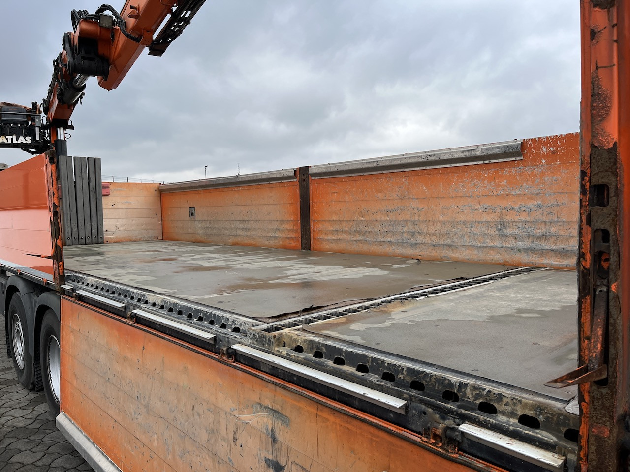 MAN TGX 26.480 6x2 Atlas 145.2 Baustoff - Камион со кран, Камион со платформа: слика 5 MAN TGX 26.480 6x2 Atlas 145.2 Baustoff - Камион со кран, Камион со платформа: слика 5