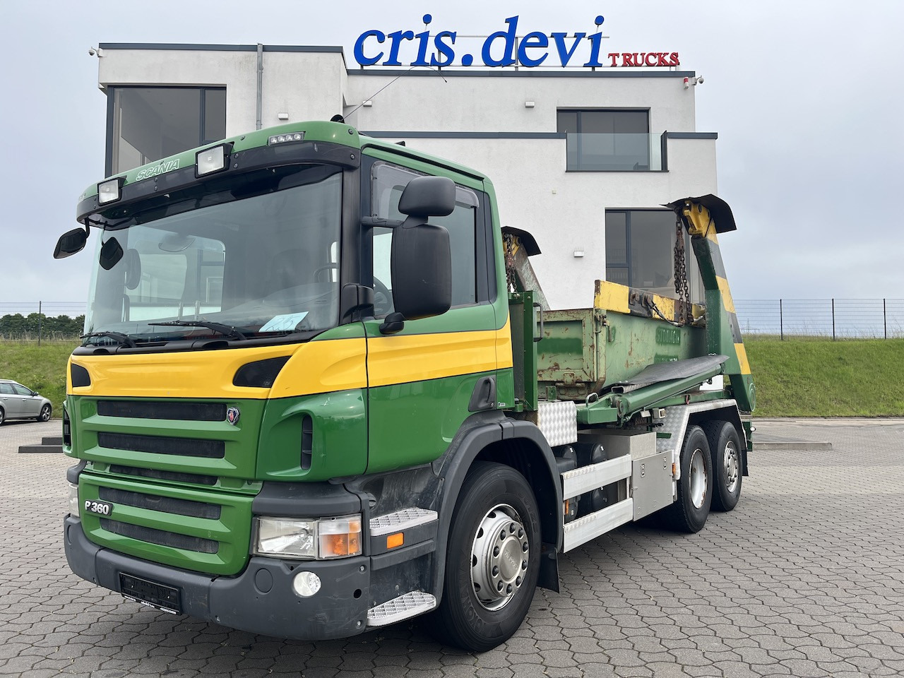 Scania P360 6x2 Trösch Absetzkipper Container - Камион за подигање контејнери: слика 1 Scania P360 6x2 Trösch Absetzkipper Container - Камион за подигање контејнери: слика 1
