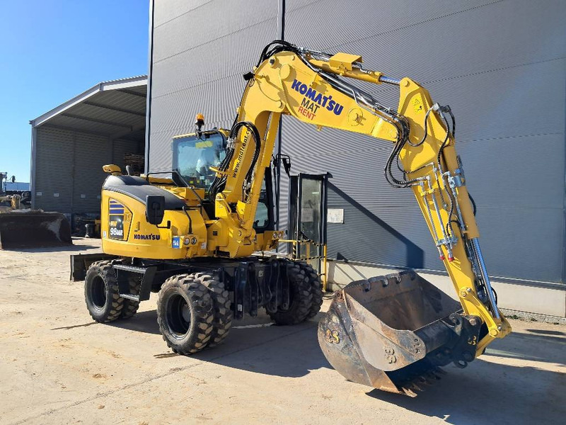 Komatsu PW98MR-11E0 - Багер на тркала: слика 1 Komatsu PW98MR-11E0 - Багер на тркала: слика 1