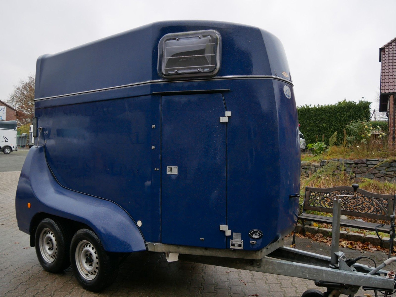 Böckmann Uno schwenkbare Klappe Fohlengitter - Приколка за добиток: слика 1 Böckmann Uno schwenkbare Klappe Fohlengitter - Приколка за добиток: слика 1