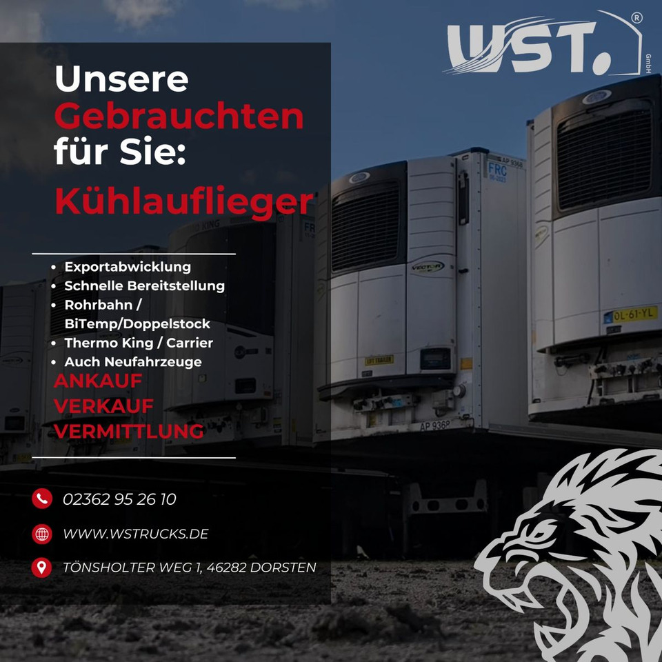 Schmitz Cargobull Kühlauflieger Blumenbreit Vector 1550 - Полуприколка ладилник: слика 2 Schmitz Cargobull Kühlauflieger Blumenbreit Vector 1550 - Полуприколка ладилник: слика 2
