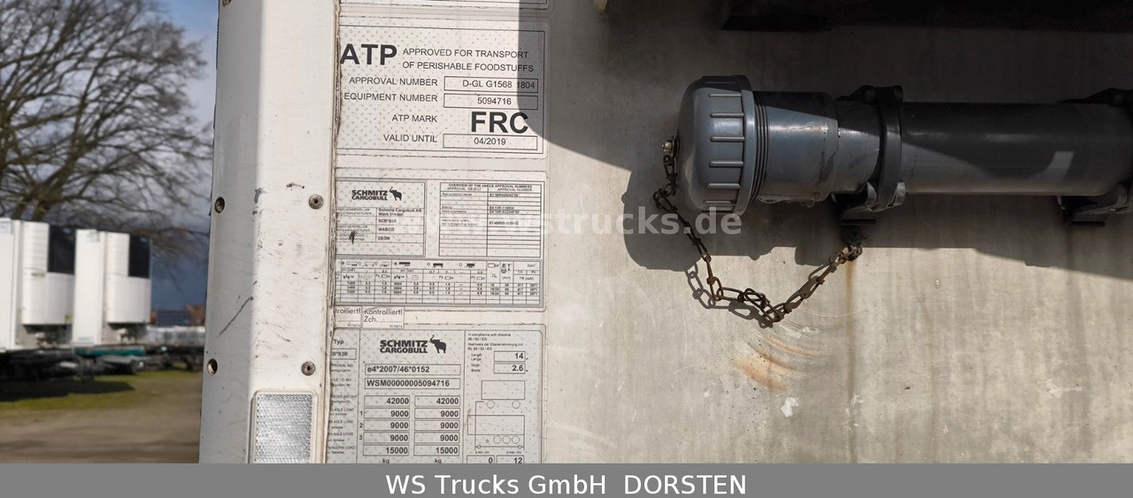 Schmitz Cargobull SKO 24 Kühlauflieger Vector 1550 Strom/Diesel - Полуприколка сандучар: слика 5 Schmitz Cargobull SKO 24 Kühlauflieger Vector 1550 Strom/Diesel - Полуприколка сандучар: слика 5
