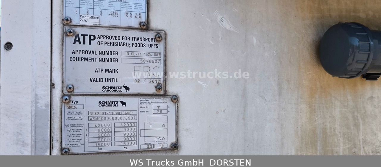 Schmitz Cargobull SKO 24 Kühlauflieger | Vector 1850 MT | LBW - Полуприколка сандучар: слика 5 Schmitz Cargobull SKO 24 Kühlauflieger | Vector 1850 MT | LBW - Полуприколка сандучар: слика 5