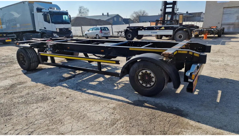 Kögel Lafette JUMBO Drehschemel Lafette 1m Abstellhöhe - Транспортер на контејнер/ Приколка со променливо тело: слика 5 Kögel Lafette JUMBO Drehschemel Lafette 1m Abstellhöhe - Транспортер на контејнер/ Приколка со променливо тело: слика 5