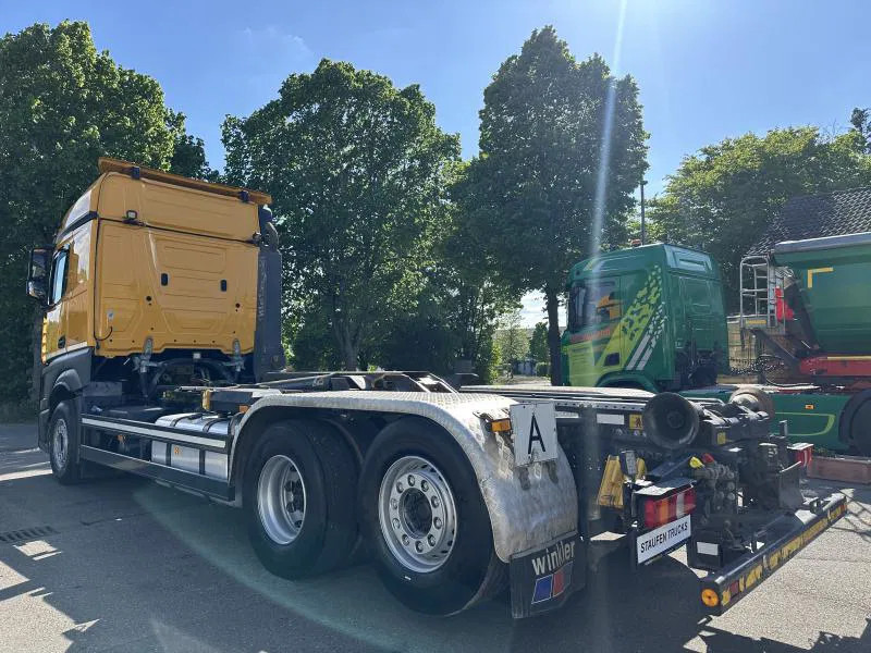 Mercedes-Benz Actros 2546 6x2 2646 Lenk/Lift MEILLER 2170 Intarder - Транспортер на контејнер/ Камион со променливо тело, Камион со кран: слика 5 Mercedes-Benz Actros 2546 6x2 2646 Lenk/Lift MEILLER 2170 Intarder - Транспортер на контејнер/ Камион со променливо тело, Камион со кран: слика 5