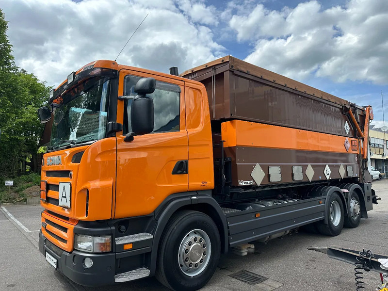 Камион цистерна Scania G440 6x2*Willig*Tank Altöl+Filter Entsorgung ADR: слика 11