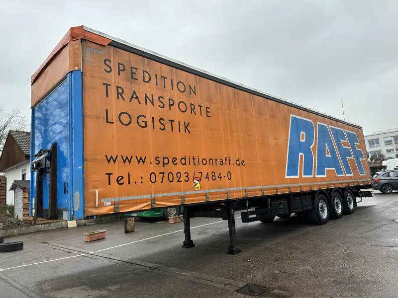 Schwarzmüller 3-Achs Tautliner 3-Achs Tautliner Schiebeplane Edscha Liftachse - Полуприколка со церада: слика 1 Schwarzmüller 3-Achs Tautliner 3-Achs Tautliner Schiebeplane Edscha Liftachse - Полуприколка со церада: слика 1