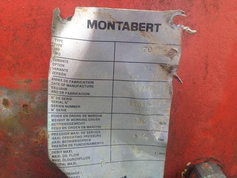 MONTABERT BATEUR A PAL PLANCHE TYPE 70 - Друга машина: слика 5 MONTABERT BATEUR A PAL PLANCHE TYPE 70 - Друга машина: слика 5