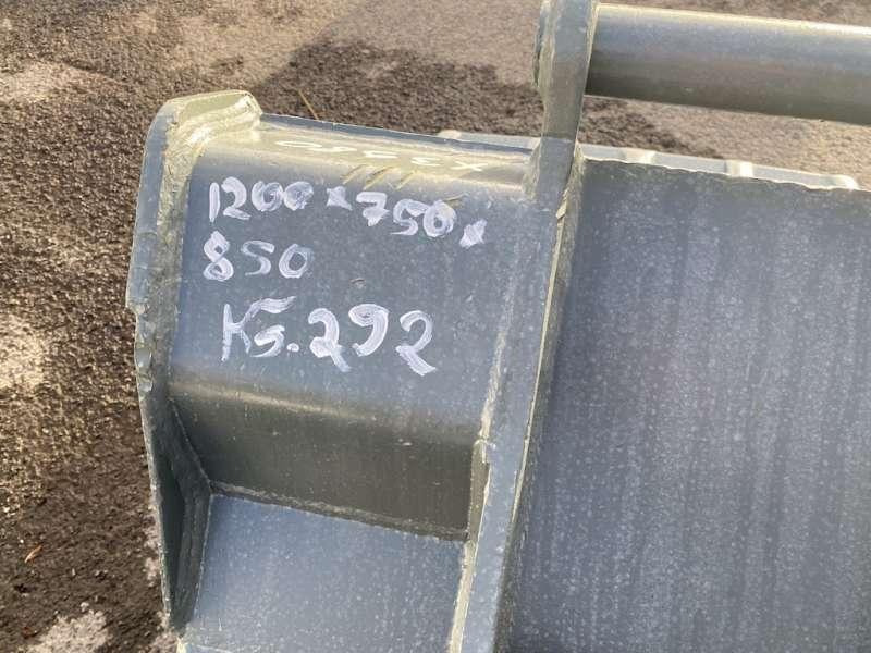 Корпа за багер за Градежна машина S5 / S50 de 800mm: слика 6