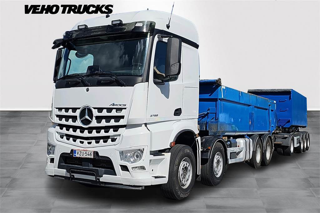 Mercedes-Benz AROCS 3758 L 8x4 - Кипер: слика 1 Mercedes-Benz AROCS 3758 L 8x4 - Кипер: слика 1
