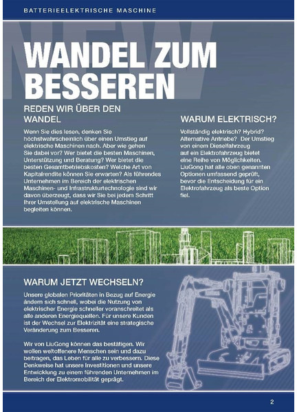 LIUGONG 9027 FE vollelektrisch, 2.680 kg - Мини багер: слика 2 LIUGONG 9027 FE vollelektrisch, 2.680 kg - Мини багер: слика 2