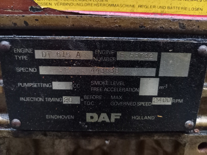 DAF DT 615 A USED - Градежна машина: слика 5 DAF DT 615 A USED - Градежна машина: слика 5