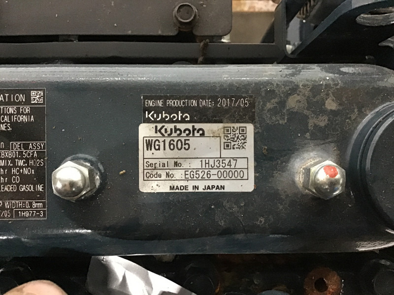 Kubota WG1605 NEW - Градежна машина: слика 4 Kubota WG1605 NEW - Градежна машина: слика 4