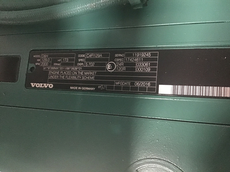 Volvo D6H NEW - Градежна машина: слика 5 Volvo D6H NEW - Градежна машина: слика 5