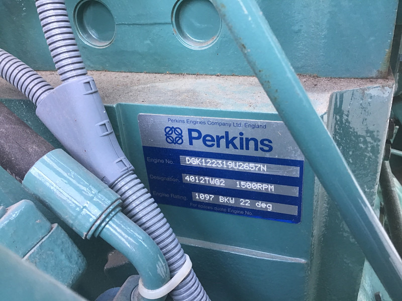 Perkins 4012 TWG2 GENERATOR 1000KVA USED - Генераторска поставка: слика 5 Perkins 4012 TWG2 GENERATOR 1000KVA USED - Генераторска поставка: слика 5