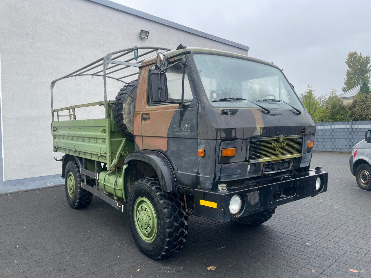 MAN 8.136 4X4 - Комбе со отворен сандак: слика 1 MAN 8.136 4X4 - Комбе со отворен сандак: слика 1