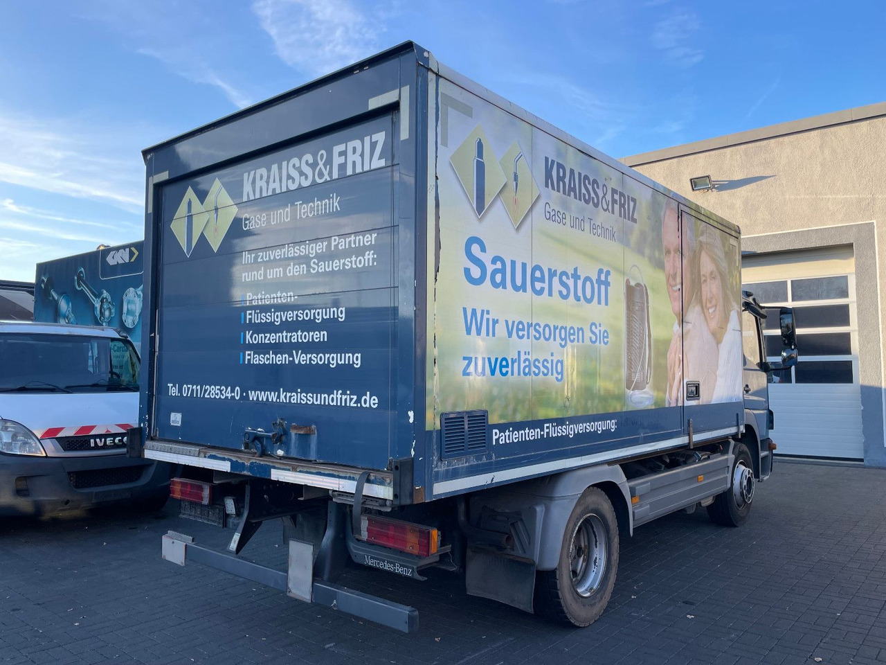 Mercedes-Benz Atego 2 6-Zyl. 4x2 1224 Klima, Radstand: 3.56m. - Камион сандучар: слика 4 Mercedes-Benz Atego 2 6-Zyl. 4x2 1224 Klima, Radstand: 3.56m. - Камион сандучар: слика 4