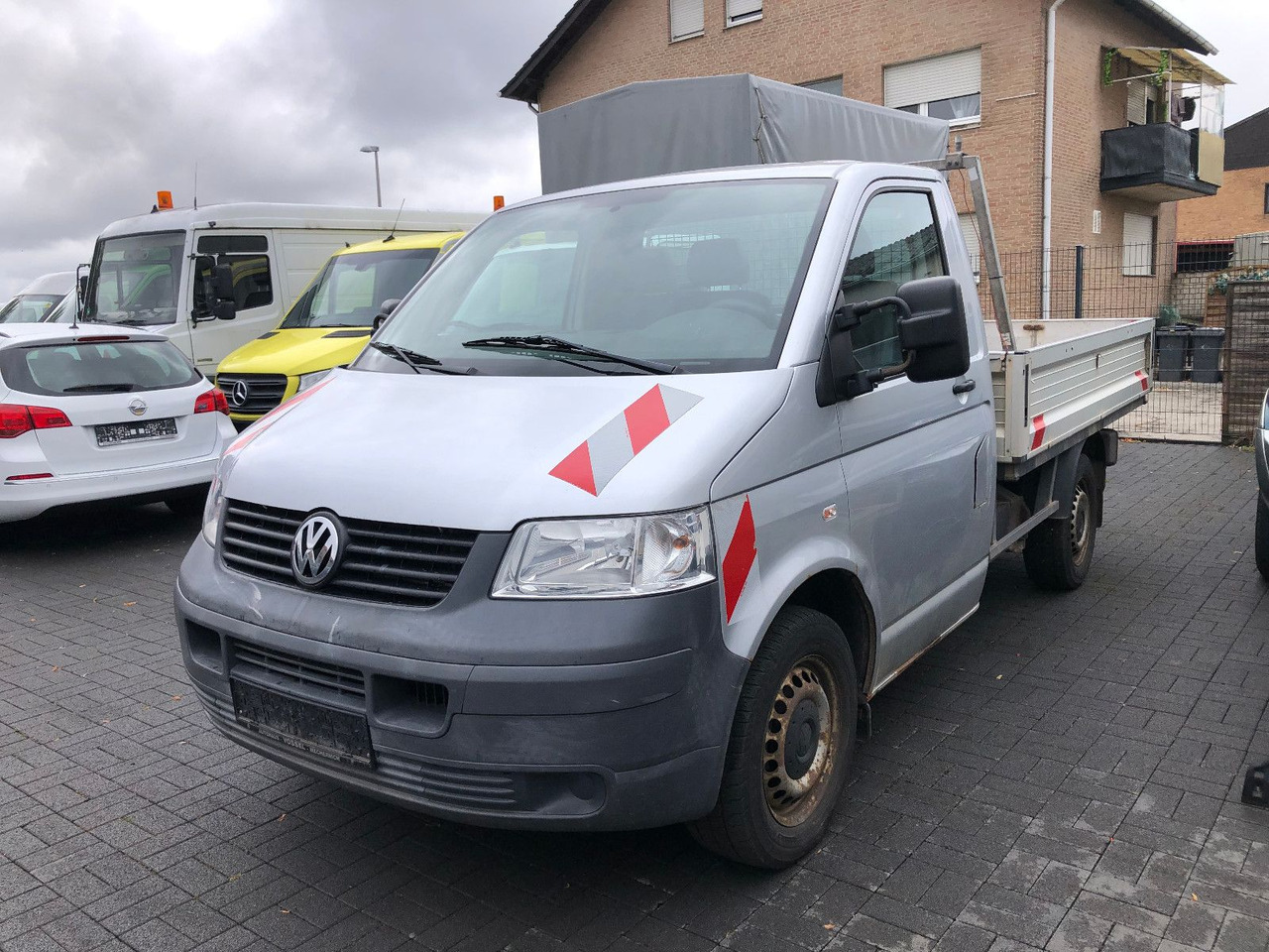 Volkswagen T5 1.9 TDI Transporter Pritsche - Комбе со отворен сандак: слика 1 Volkswagen T5 1.9 TDI Transporter Pritsche - Комбе со отворен сандак: слика 1