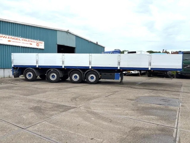 Kwb KWB P-504-STI-H 4-AXLE FLATBED TRAILER (SAF AXLES / 2x STEERING AXLE / 2x LIFT-AXLE / ALUMINIUM SIDE BORDS /ABS-EBS) - Полуприколка платформа: слика 4 Kwb KWB P-504-STI-H 4-AXLE FLATBED TRAILER (SAF AXLES / 2x STEERING AXLE / 2x LIFT-AXLE / ALUMINIUM SIDE BORDS /ABS-EBS) - Полуприколка платформа: слика 4
