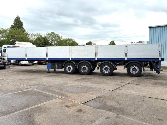 Kwb KWB P-504-STI-H 4-AXLE FLATBED TRAILER (SAF AXLES / 2x STEERING AXLE / 2x LIFT-AXLE / ALUMINIUM SIDE BORDS /ABS-EBS) - Полуприколка платформа: слика 5 Kwb KWB P-504-STI-H 4-AXLE FLATBED TRAILER (SAF AXLES / 2x STEERING AXLE / 2x LIFT-AXLE / ALUMINIUM SIDE BORDS /ABS-EBS) - Полуприколка платформа: слика 5