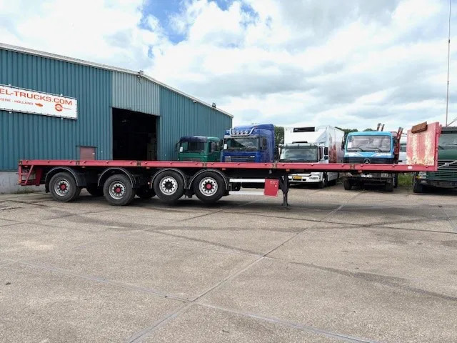 Kwb P-504-STI-H 4-AXLE FLATBED TRAILER (SAF AXLES / 2x STEERING AXLE / 2x LIFT-AXLE / ABS-EBS) - Полуприколка платформа: слика 4 Kwb P-504-STI-H 4-AXLE FLATBED TRAILER (SAF AXLES / 2x STEERING AXLE / 2x LIFT-AXLE / ABS-EBS) - Полуприколка платформа: слика 4