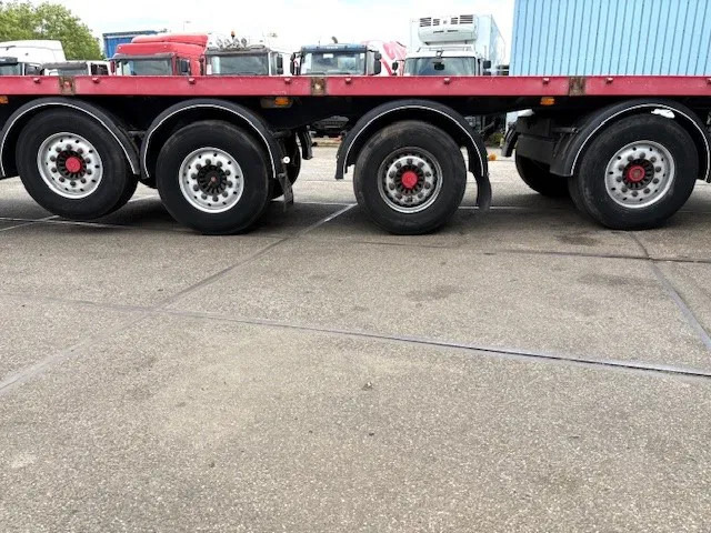 Лизинг на Kwb P-504-STI-H 4-AXLE FLATBED TRAILER (SAF AXLES / 2x STEERING AXLE / 2x LIFT-AXLE / ABS-EBS) Kwb P-504-STI-H 4-AXLE FLATBED TRAILER (SAF AXLES / 2x STEERING AXLE / 2x LIFT-AXLE / ABS-EBS): слика 7