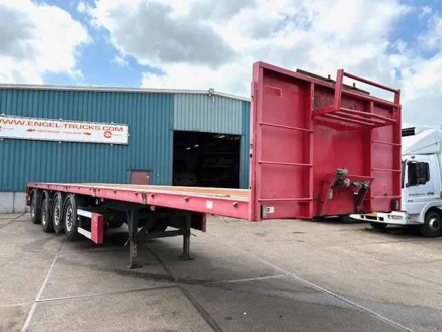 Kwb P-504-STI-H 4-AXLE FLATBED TRAILER (SAF AXLES / 2x STEERING AXLE / 2x LIFT-AXLE / ABS-EBS) - Полуприколка платформа: слика 2 Kwb P-504-STI-H 4-AXLE FLATBED TRAILER (SAF AXLES / 2x STEERING AXLE / 2x LIFT-AXLE / ABS-EBS) - Полуприколка платформа: слика 2